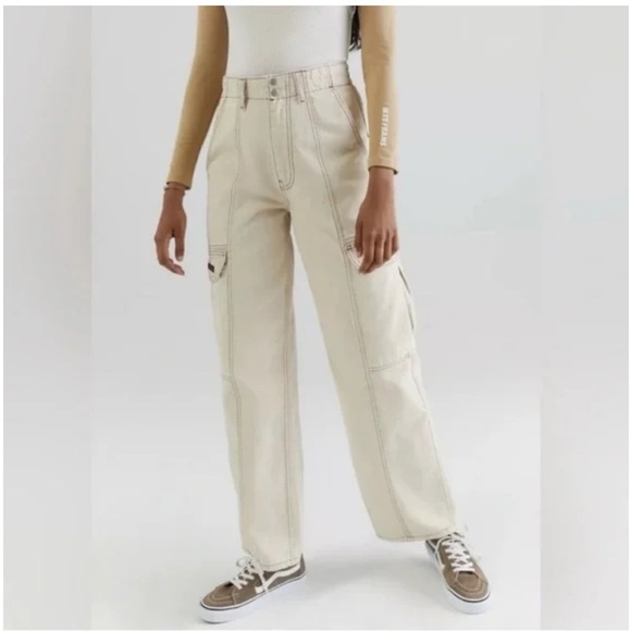 BDG Denim - BDG Off-White Relaxed Skate Jeans